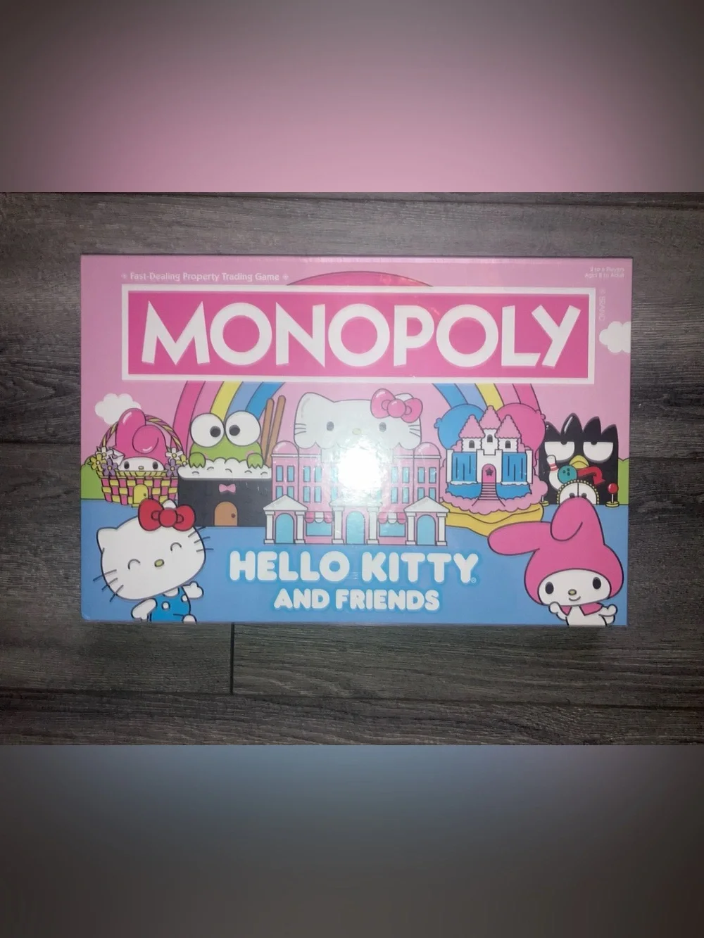 Monopoly Hello Kitty and Friends Edition - Pink & Blue Box